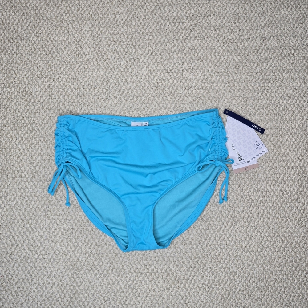 Beach House Sea Blue Swimwear Size 12